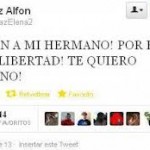 Twitter de la hermana de Alfon