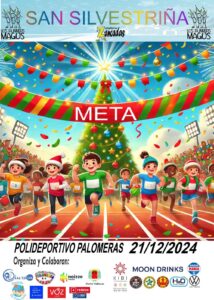 Cartel de la San Silvestriña Solidaria 2024