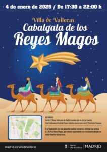 Cabalgata de los Reyes Magos en Villa de Vallecas