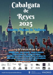 Cabalgata de los Reyes Magos en Puente de Vallecas